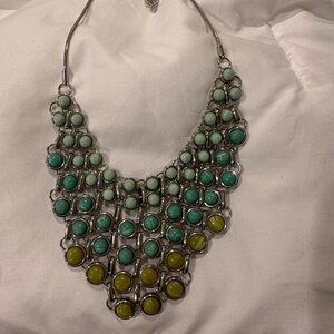 Elegant Multicolor Statement Necklace